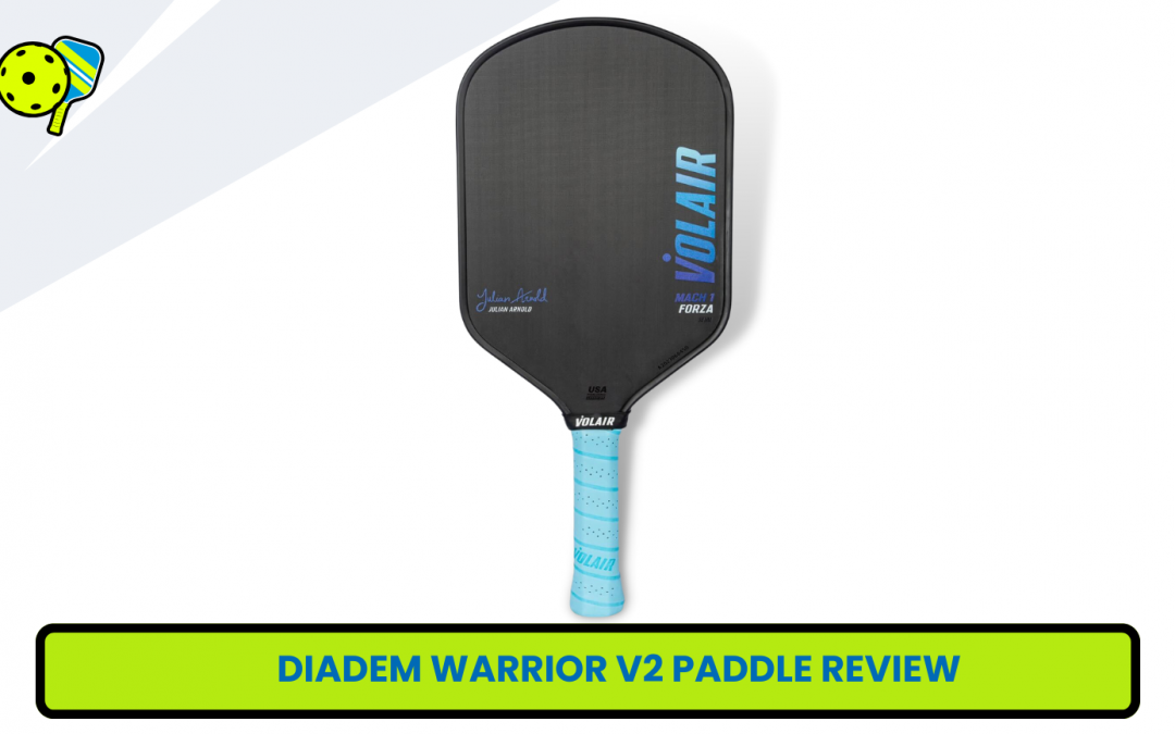 Volair Mach 1 Forza Pickleball Paddle Review